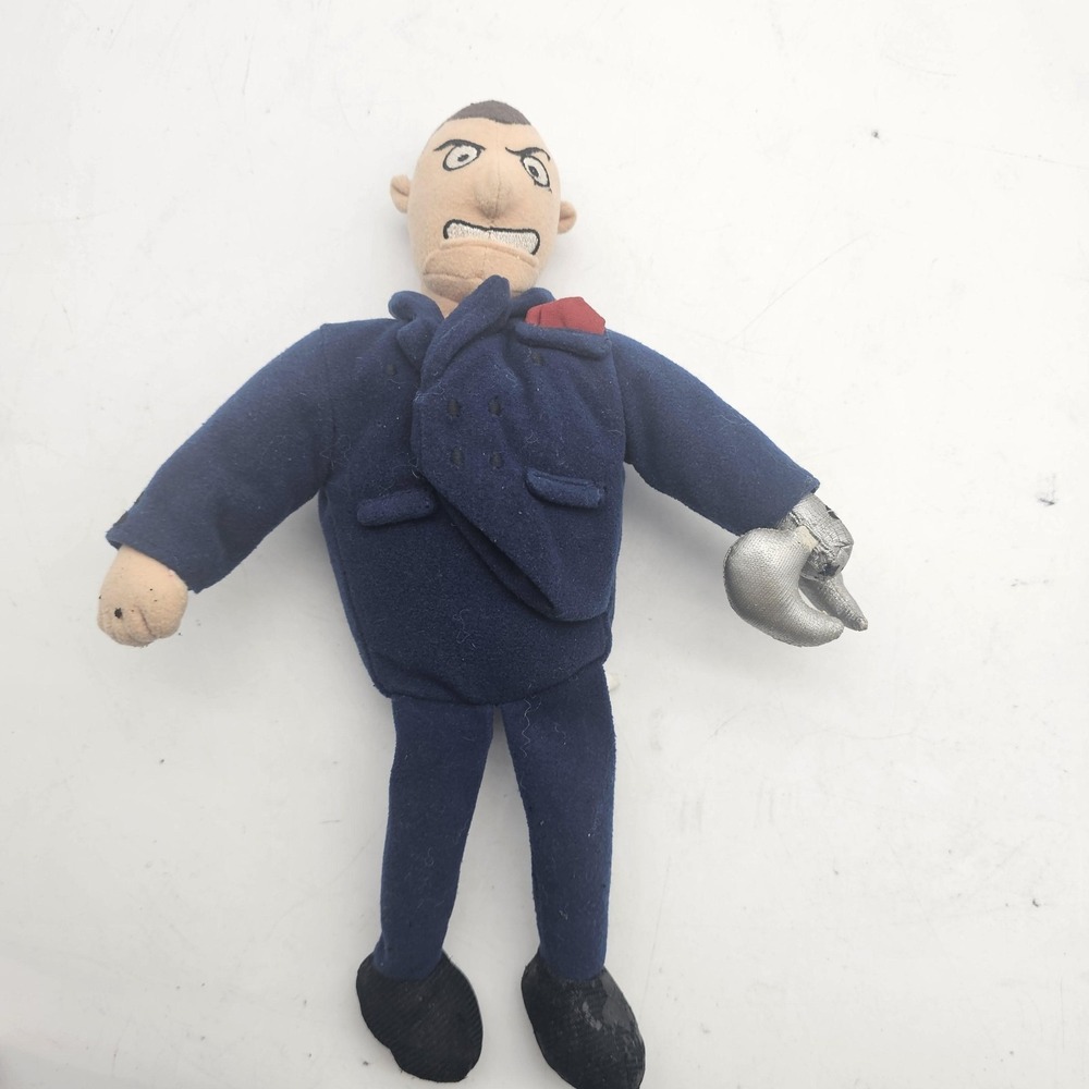 Vintage Disney Store Inspector Gadget Sanford Scolex Claw Plush Doll Small